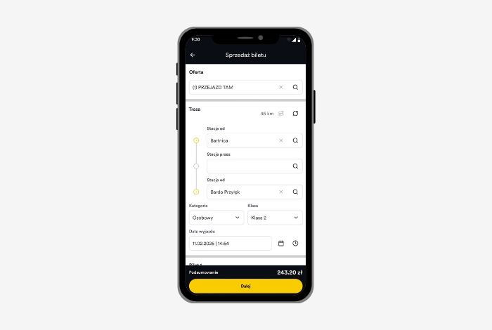 System mobilnej sprzedaży i kontroli biletów