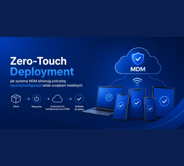 Zero-Touch Deployment – jak systemy MDM eliminują potrzebę ręcznej konfiguracji setek urządzeń mobilnych