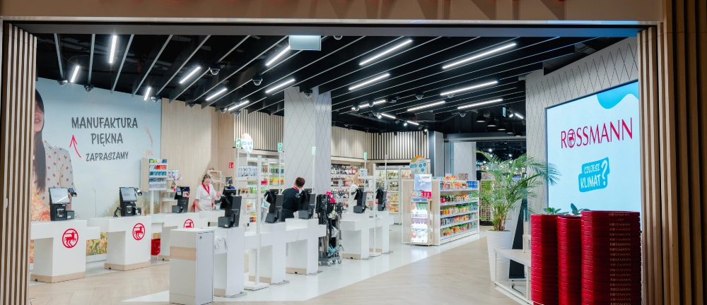 Antumo dostarcza sprzęt do drogerii Rossmann